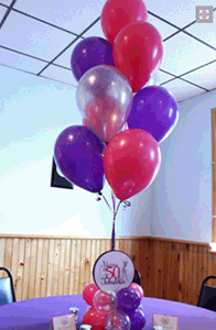 Balloon Centerpieces